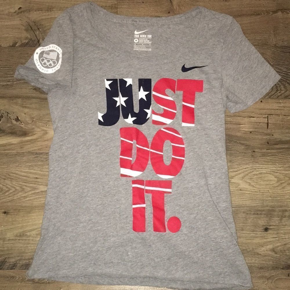 Women’s USA Olympic Team Nike Just do it t shirt M